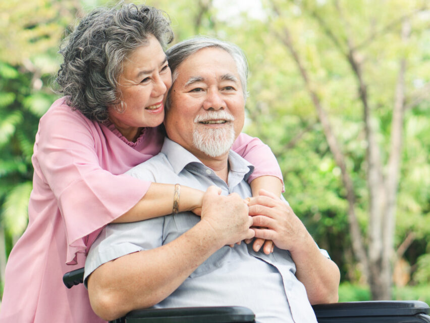 Happy,Elderly,Couple,With,Lifestyle,After,Retiree,Concept.,Lovely,Asian